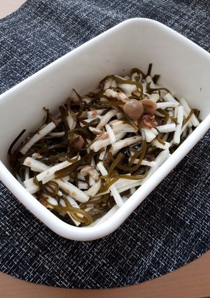 作り置き★切り昆布と長芋のおかか和え★-レシピのメイン写真