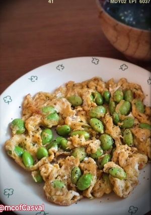 糖質制限!枝豆エッグ-レシピのメイン写真