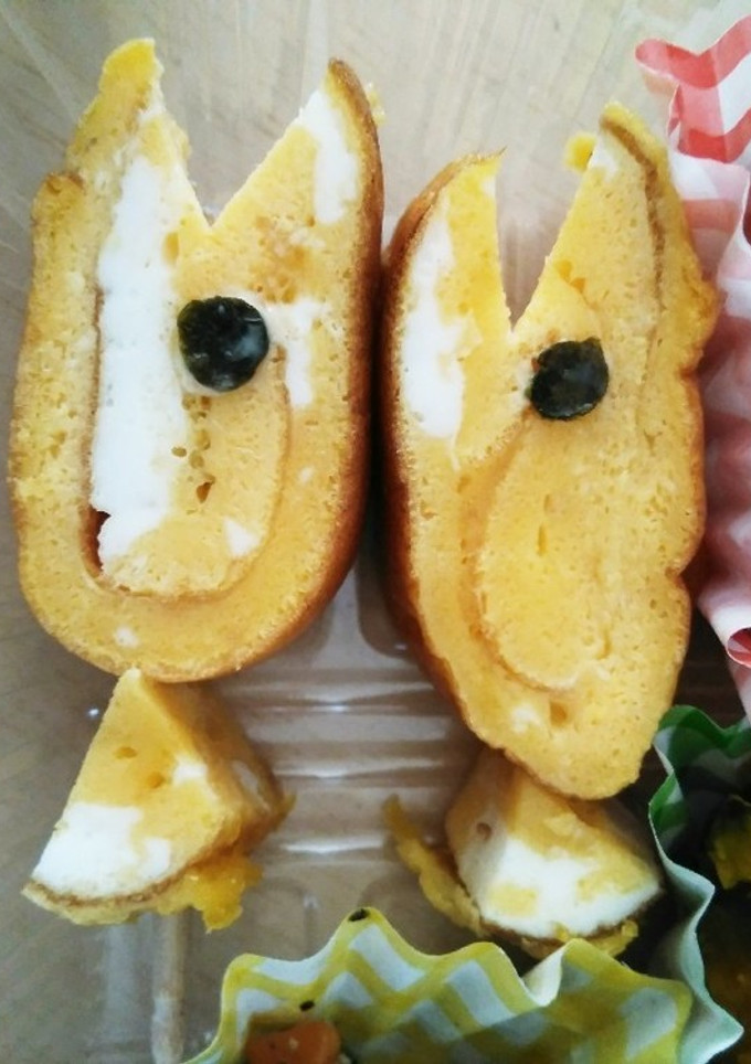 簡単!卵焼きでおさかな〜お弁当に〜-レシピのメイン写真