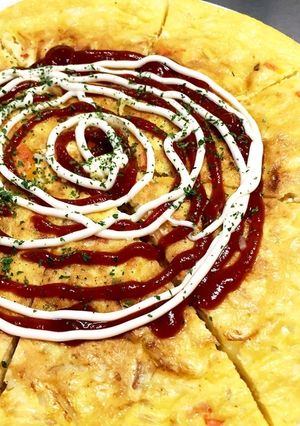 野菜と豆腐のヘルシースパニッシュオムレツ-レシピのメイン写真