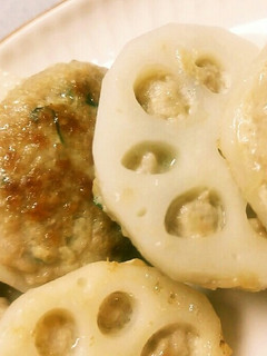 れんこんつくね焼き-レシピのメイン写真