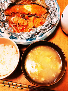鮭のバターホイル焼き-レシピのメイン写真