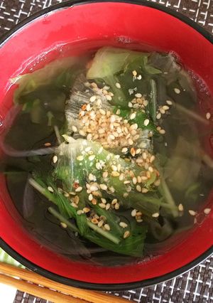 サラダ澄し汁-レシピのメイン写真
