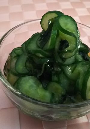 胡瓜の酢物-レシピのメイン写真