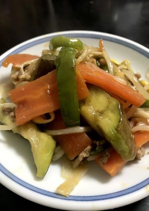 野菜たっぷり、簡単！麻婆ナス-レシピのメイン写真