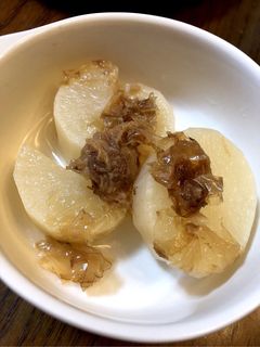 超簡単 大根の梅煮-レシピのメイン写真