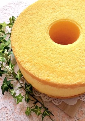 ほわほわ♡基本のシフォンケーキ 20cm-レシピのメイン写真