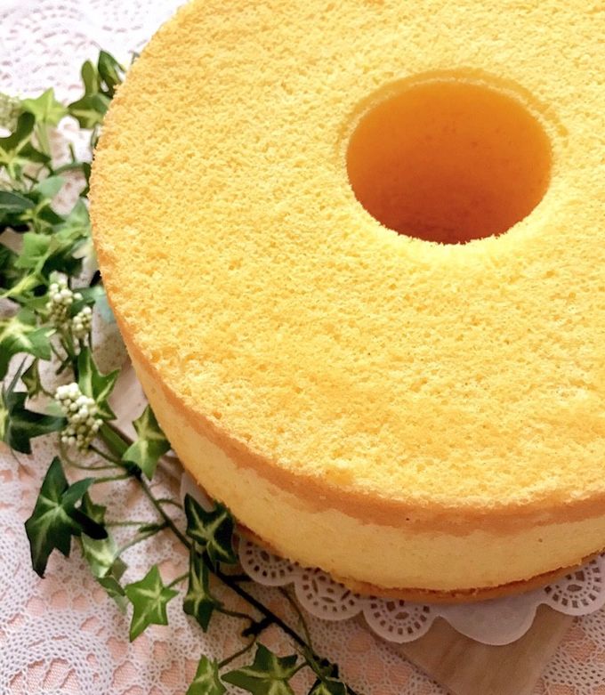 ほわほわ♡基本のシフォンケーキ 20cm by ＊NARUTO＊ 【クックパッド