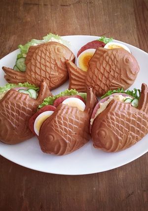 たい焼きサンド-レシピのメイン写真