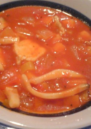 鶏肉と野菜のトマト煮込み-レシピのメイン写真