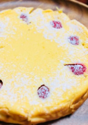 イチゴ ベイクドチーズケーキ QC 簡単-レシピのメイン写真