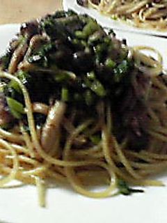 大根の葉っぱも和風パスタに-レシピのメイン写真