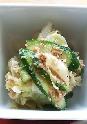 キャベツと胡瓜の胡麻酢和え-レシピのメイン写真