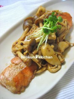サーモンのムニエル★さっぱりキノコソース-レシピのメイン写真