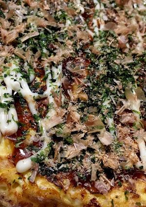 糖質オフ♪粉ナシ肉ナシ簡単お好み焼き！-レシピのメイン写真