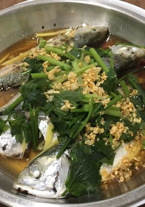 鯵の中華風スチーム-レシピのメイン写真