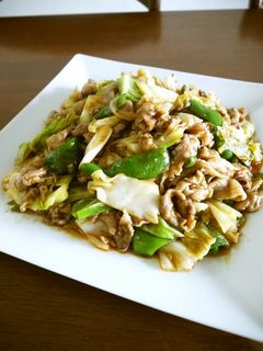 【回鍋肉風】お肉と野菜のピリ辛味噌炒め♪-レシピのメイン写真