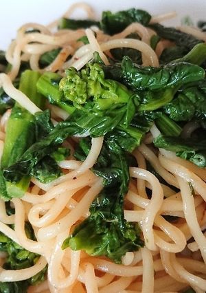 菜の花のマルちゃん焼きそば[えび塩味]-レシピのメイン写真