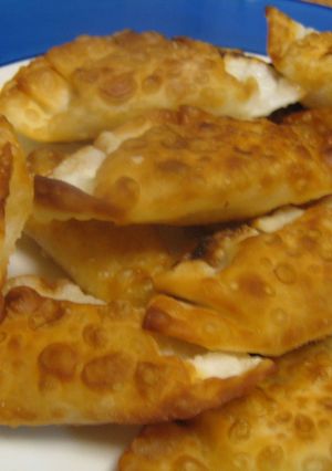 ♪カリカリこんがり餃子の皮包み揚げ焼き-レシピのメイン写真