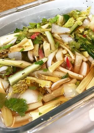 【簡単カフェ飯】★季節野菜のピクルス★-レシピのメイン写真