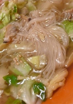 夜食にあったかさっぱり麺-レシピのメイン写真