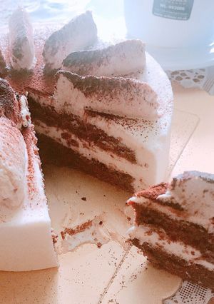 ティラミス風のチーズムースケーキ-レシピのメイン写真