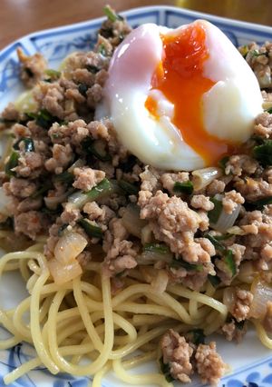超簡単！ぴり辛♡汁なし担々麺-レシピのメイン写真