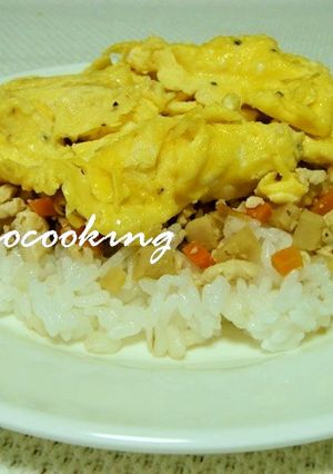 オムライス風☆根菜ふりかけ-レシピのメイン写真