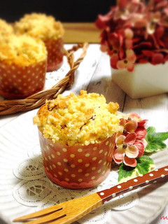 簡単!クランブルチョコマフィン♡-レシピのメイン写真