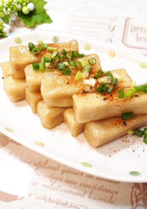 高野豆腐でしっとりふんわり揚げ出し豆腐♪-レシピのメイン写真
