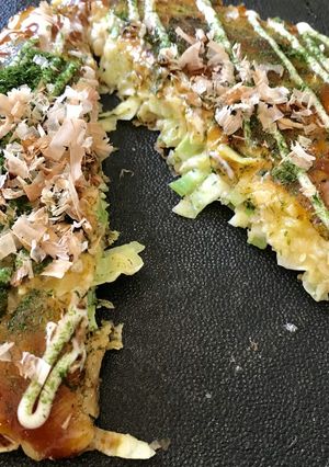 餅チーズてん・餅チーズ玉・お好み焼き-レシピのメイン写真
