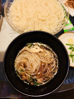 納豆とごま油の素麺✴︎-レシピのメイン写真