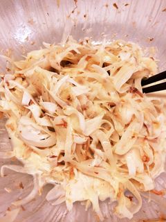 新玉ねぎのかつおぶしいりサラダ-レシピのメイン写真