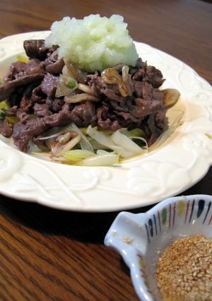 たっぷり長ネギのおろしポン酢焼肉-レシピのメイン写真
