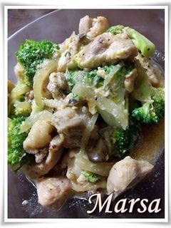 卵とじ鶏ももブロッコリー-レシピのメイン写真