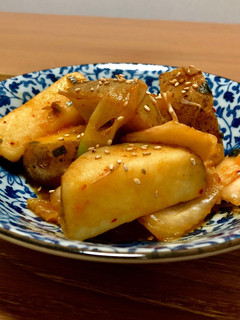 新じゃがとキムチの炒め煮-レシピのメイン写真