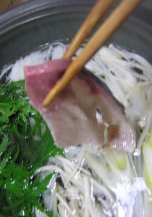 ぶりが甘い ぶりしゃぶ-レシピのメイン写真