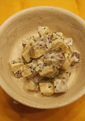 焼き芋サラダ-レシピのメイン写真