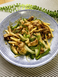 レンジで簡単♪青椒肉絲♪-レシピのメイン写真