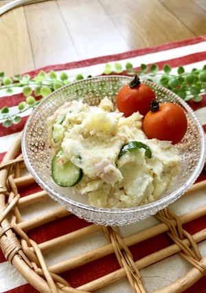 簡単♪レンジで和風ポテトサラダ♪-レシピのメイン写真
