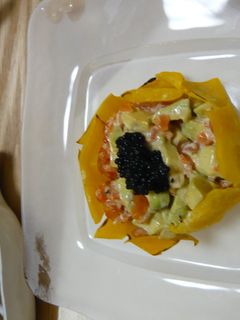 ★アボカドとサーモンの前菜風★-レシピのメイン写真