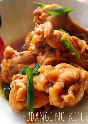 ＊ほったらかし＊手羽元ホロっと生姜煮-レシピのメイン写真