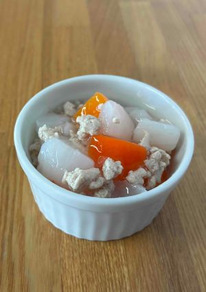 【離乳食後期】かぶのそぼろ煮-レシピのメイン写真