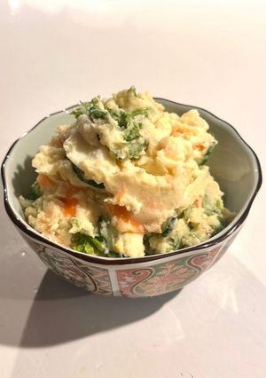 わさび菜を使った大人のポテトサラ🥔-レシピのメイン写真