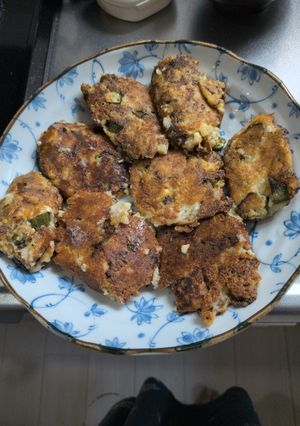 オクラのモチモチ焼き-レシピのメイン写真