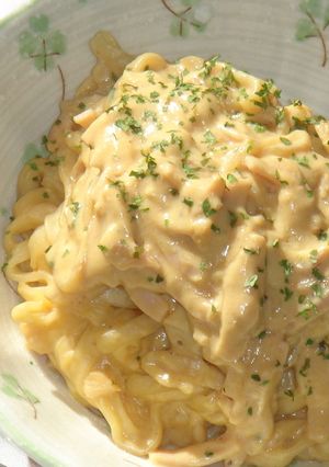 う、うどんdeカ、カルボナ~ラ!?-レシピのメイン写真