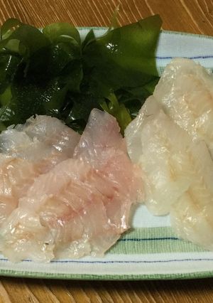 雑な男料理：メバルの昆布締め！！-レシピのメイン写真