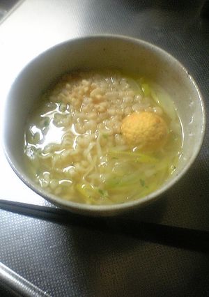超簡単夜食うどん-レシピのメイン写真