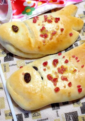 こいのぼりパン〜こどもの日〜-レシピのメイン写真