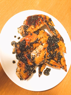 【簡単照り焼き】手羽先のゴマ照り-レシピのメイン写真